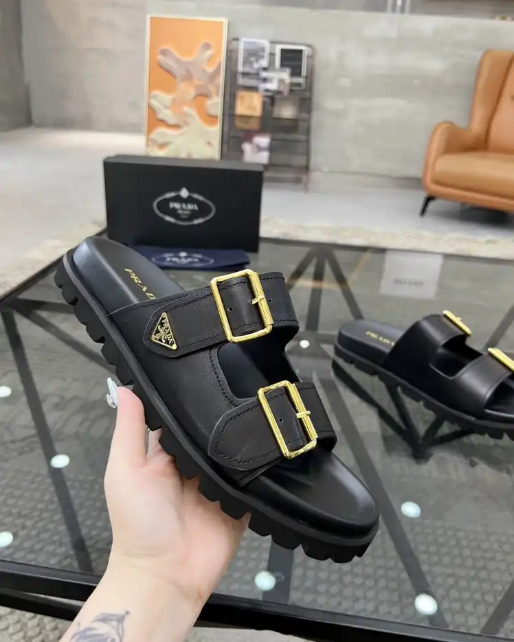 hype Prada Slippers