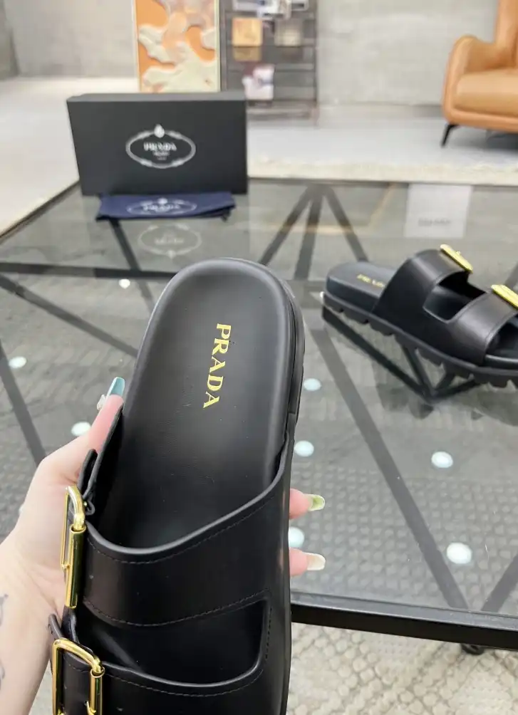 hype Prada Slippers