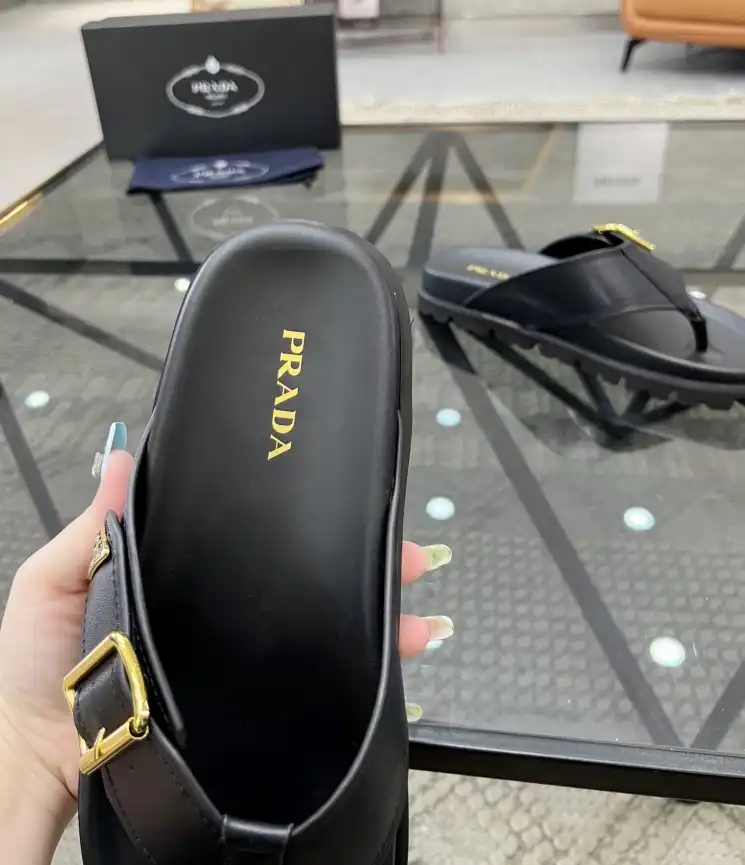 hype Prada Slippers