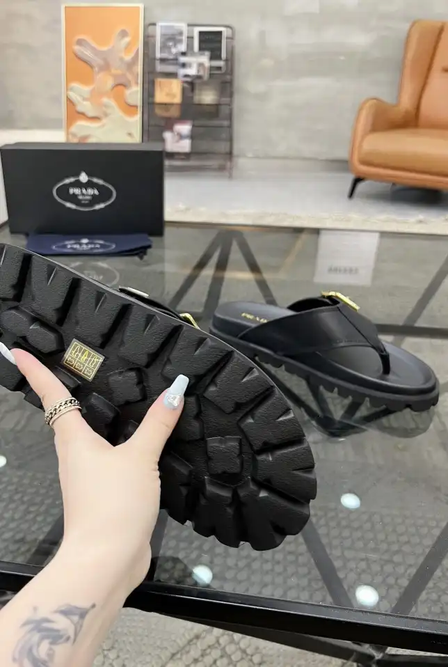 hype Prada Slippers