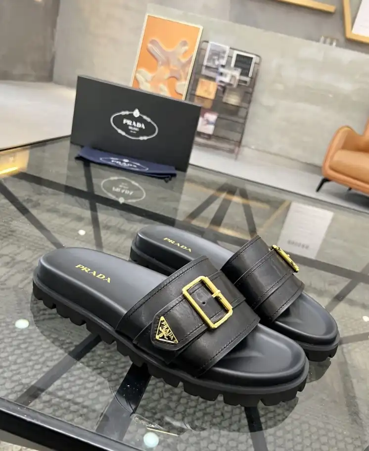 hype Prada Slippers