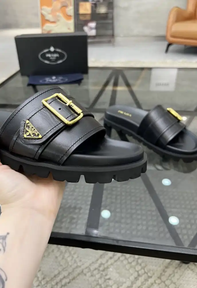 hype Prada Slippers