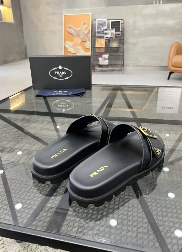 hype Prada Slippers