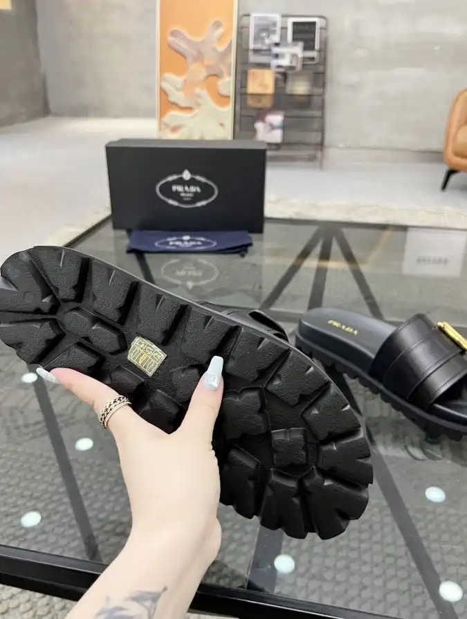 hype Prada Slippers