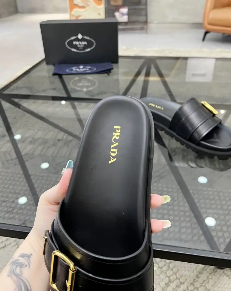 hype Prada Slippers