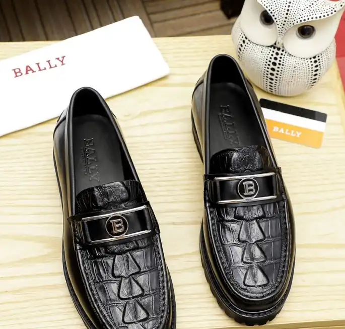 hype Bally Leather Shoes