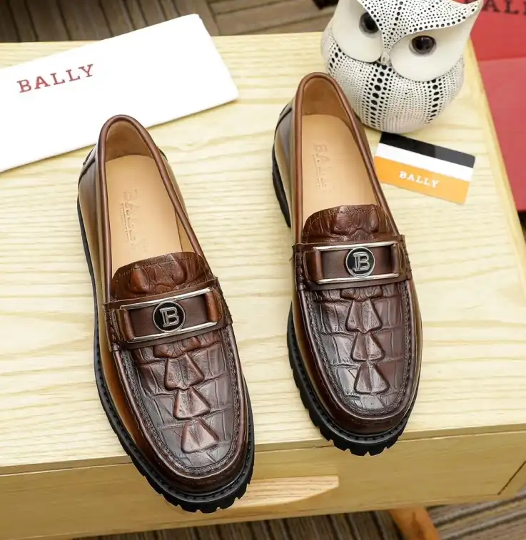 hype Bally Leather Shoes