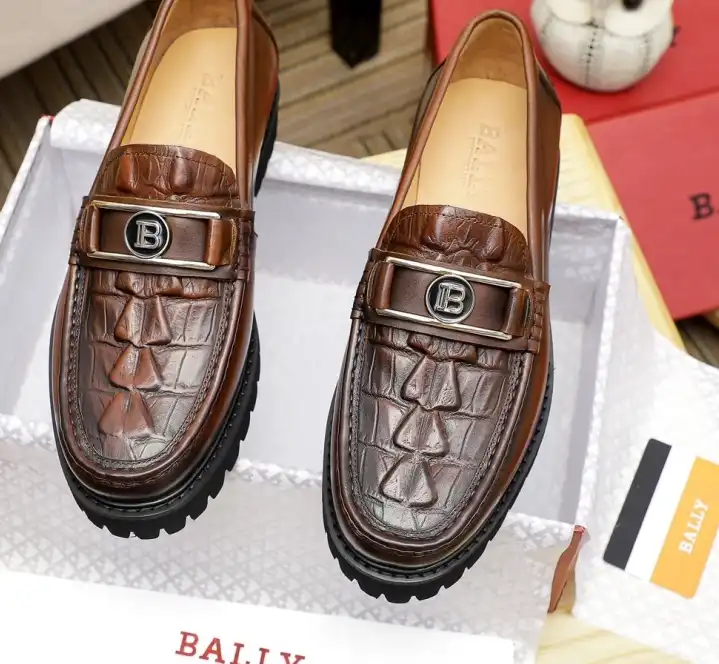 hype Bally Leather Shoes