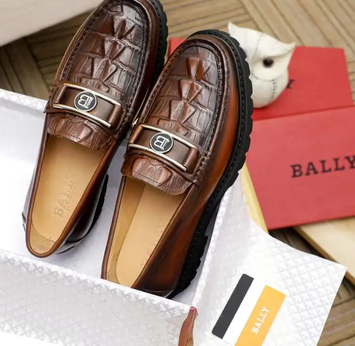 hype Bally Leather Shoes