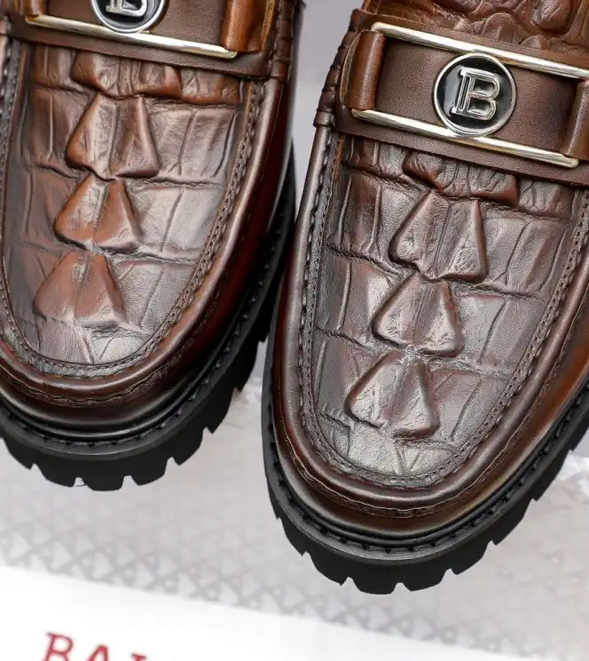 hype Bally Leather Shoes