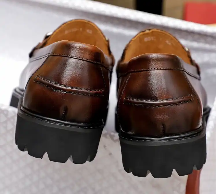 hype Bally Leather Shoes