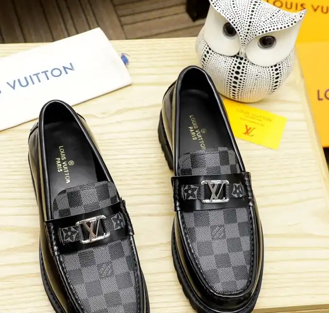 hype LV Leather Shoes