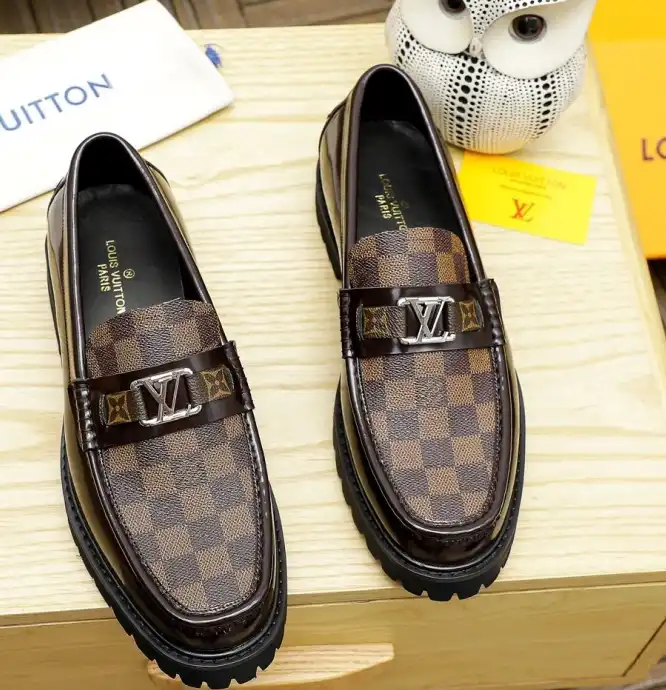 hype LV Leather Shoes