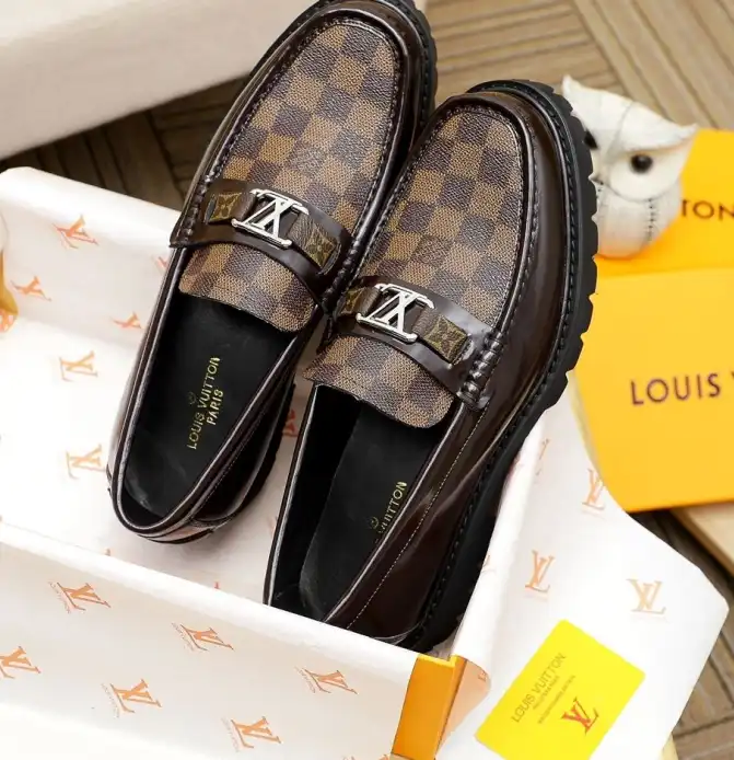 hype LV Leather Shoes