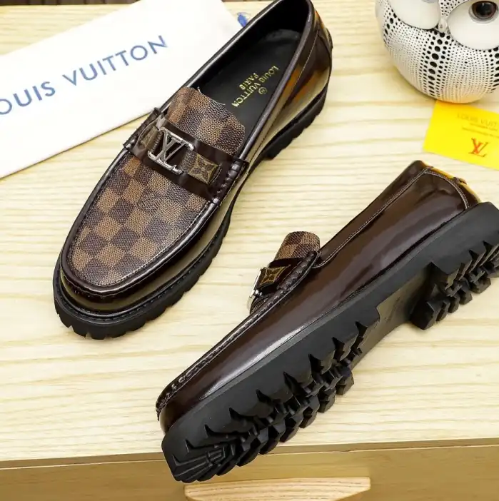 hype LV Leather Shoes