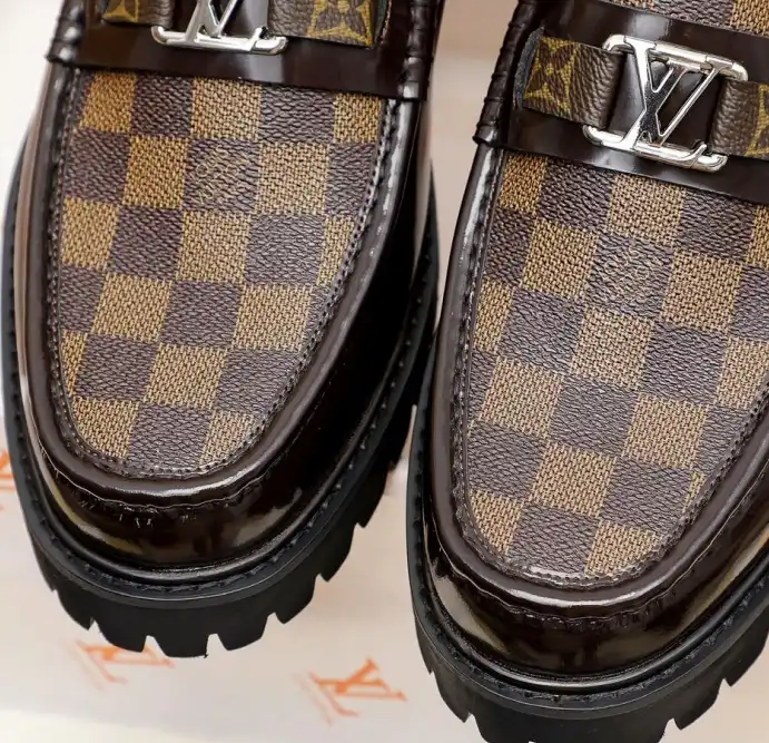 hype LV Leather Shoes