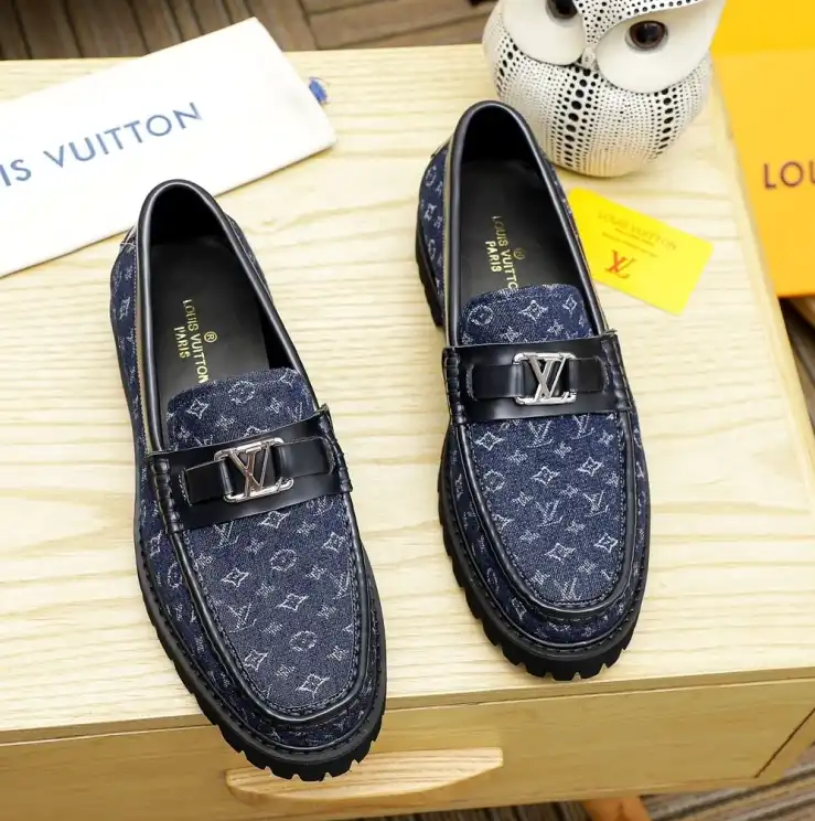 hype LV Leather Shoes