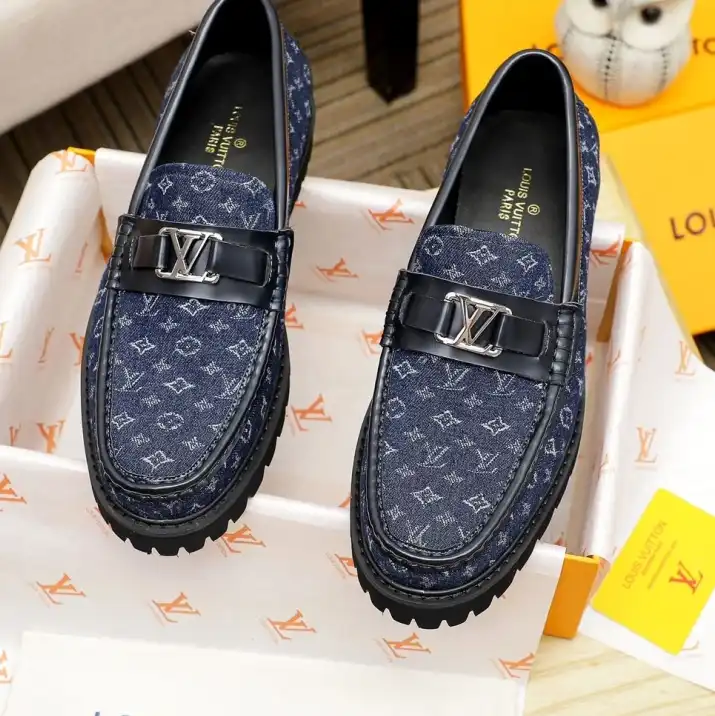 hype LV Leather Shoes