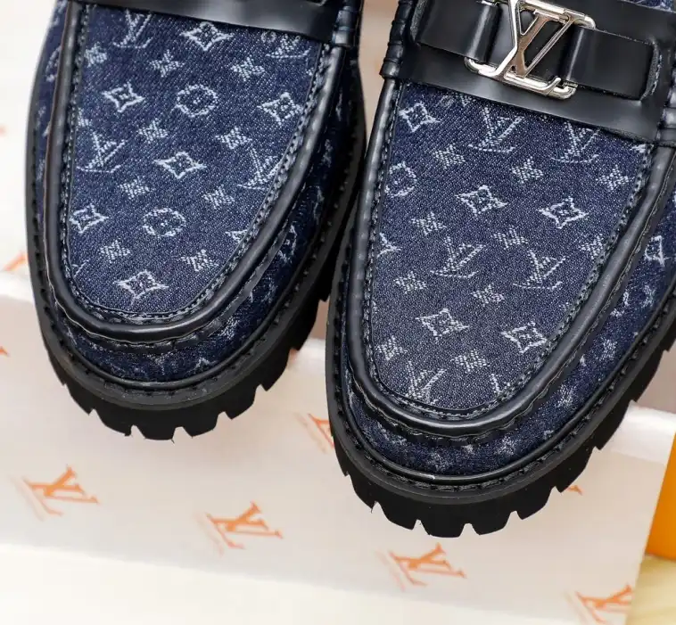 hype LV Leather Shoes