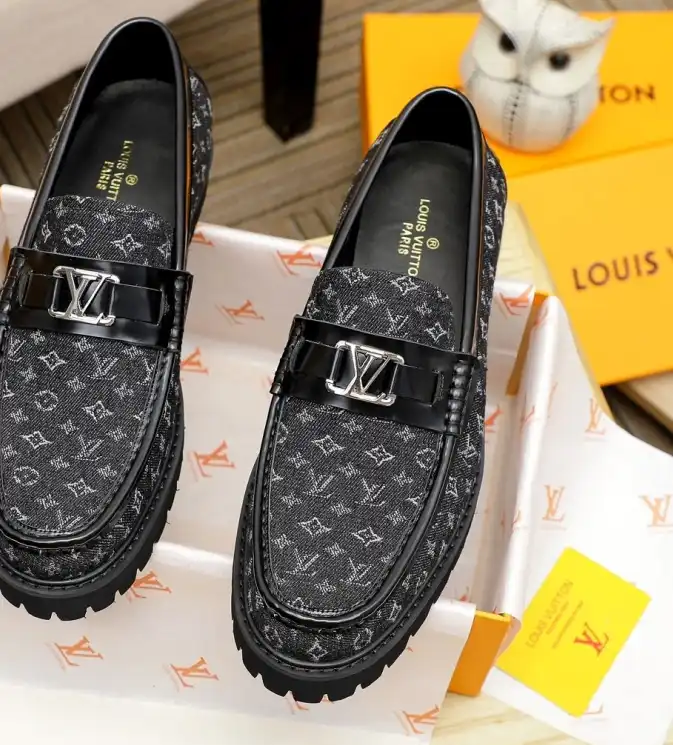 hype LV Leather Shoes