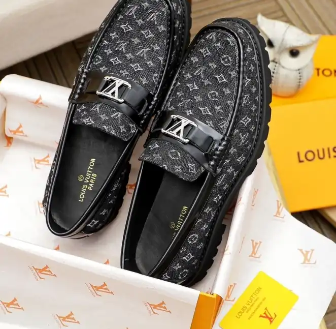 hype LV Leather Shoes