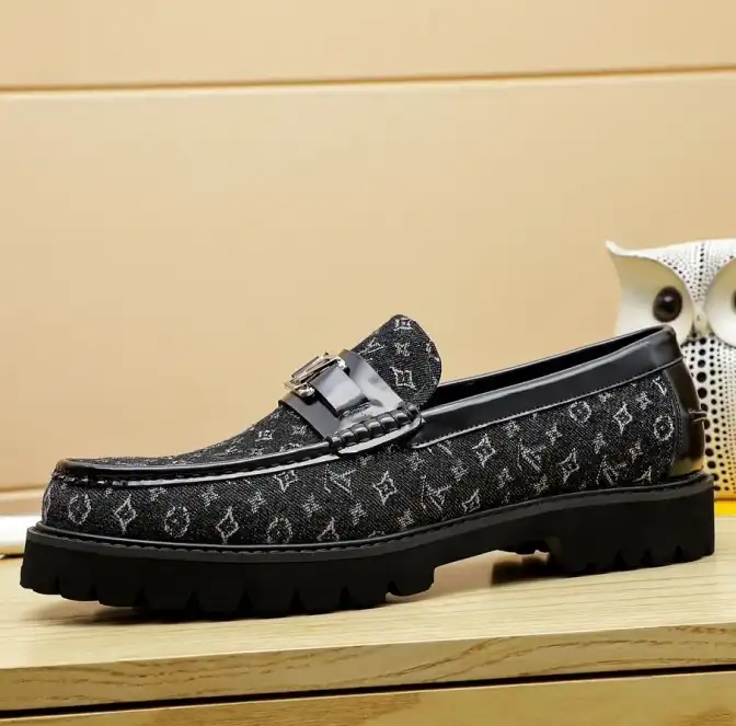 hype LV Leather Shoes