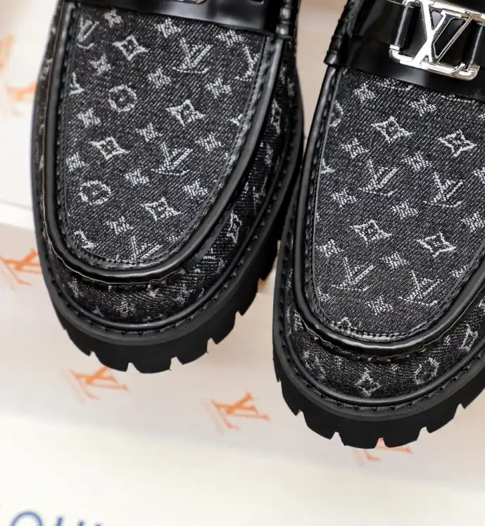 hype LV Leather Shoes