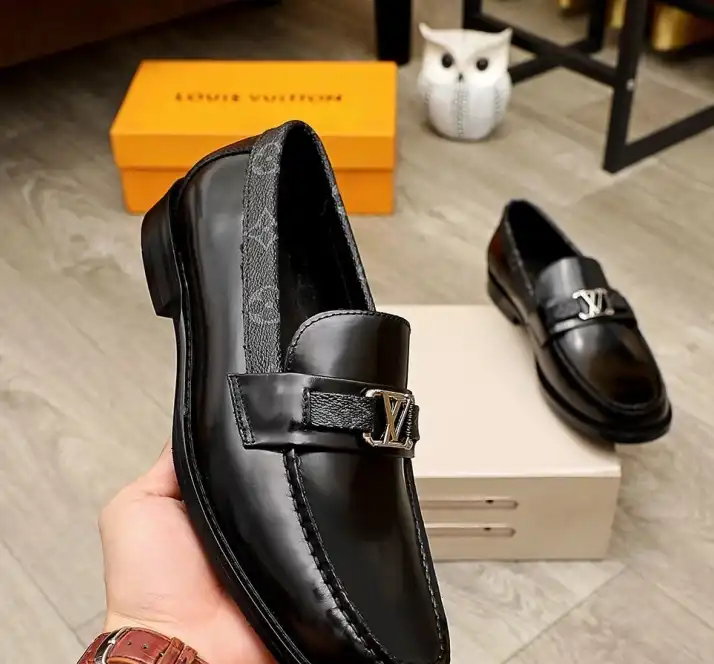 hype LV Leather Shoes