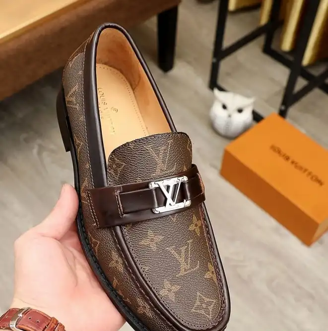 hype LV Leather Shoes