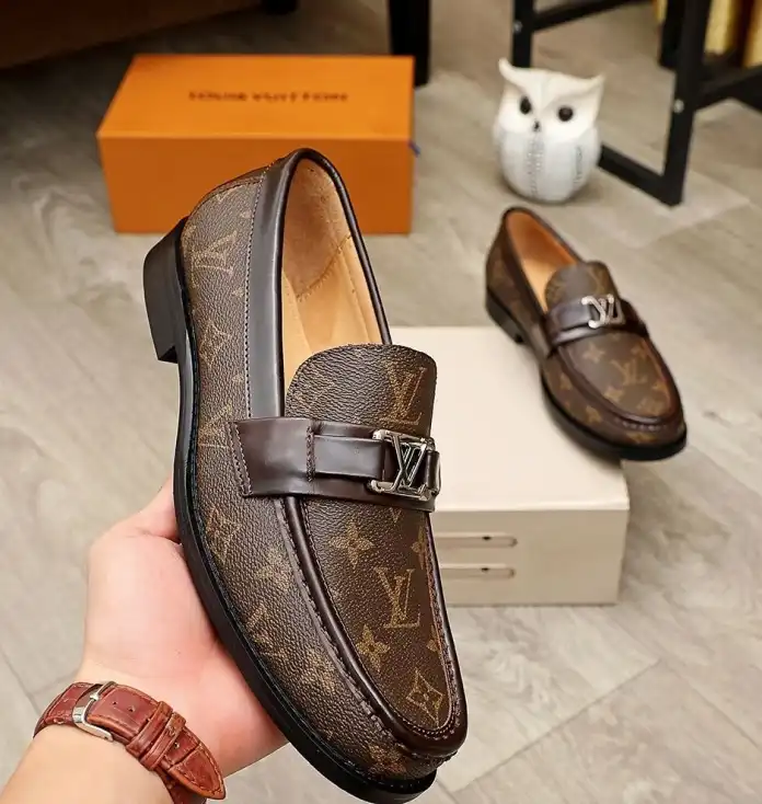 hype LV Leather Shoes