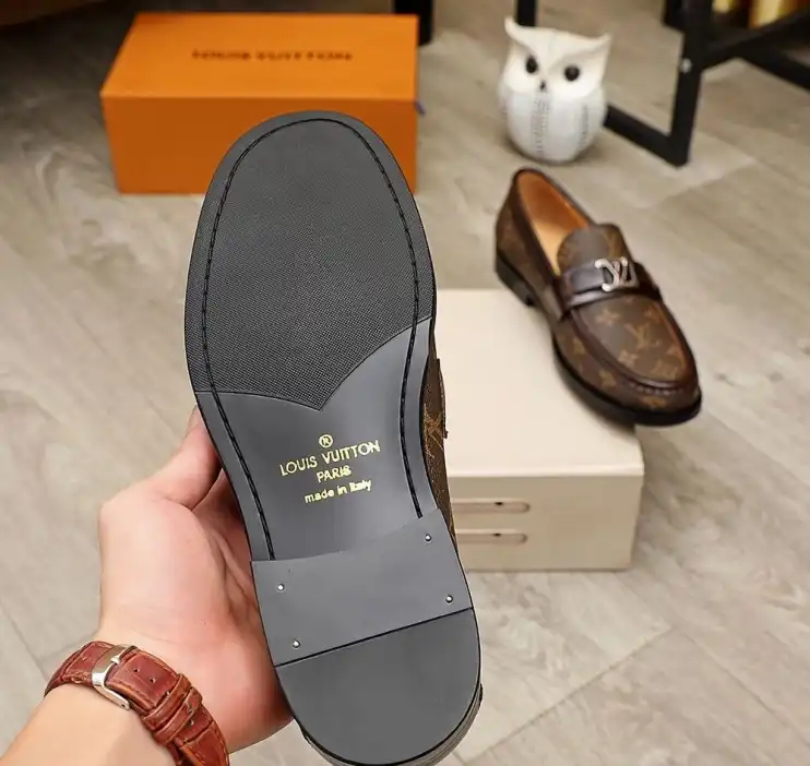 hype LV Leather Shoes