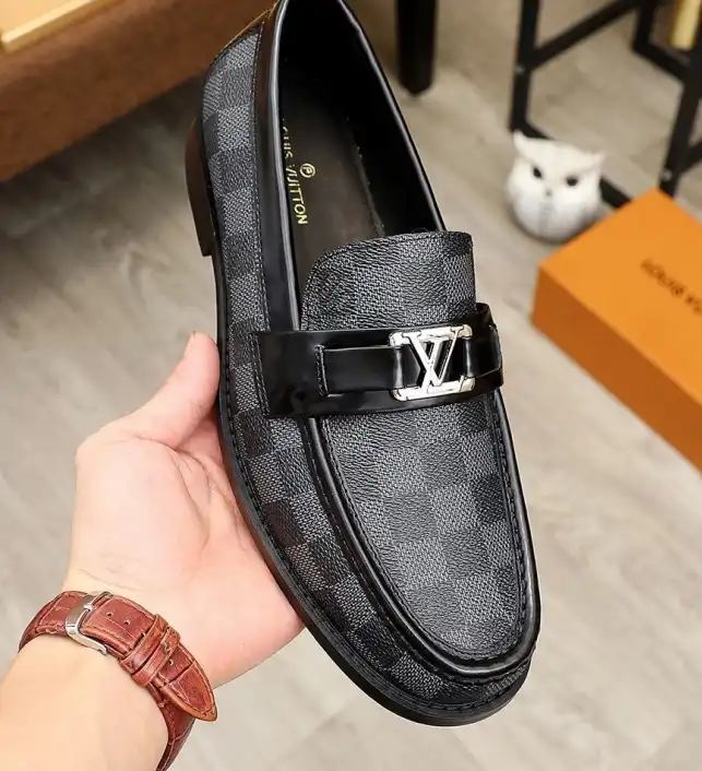 hype LV Leather Shoes