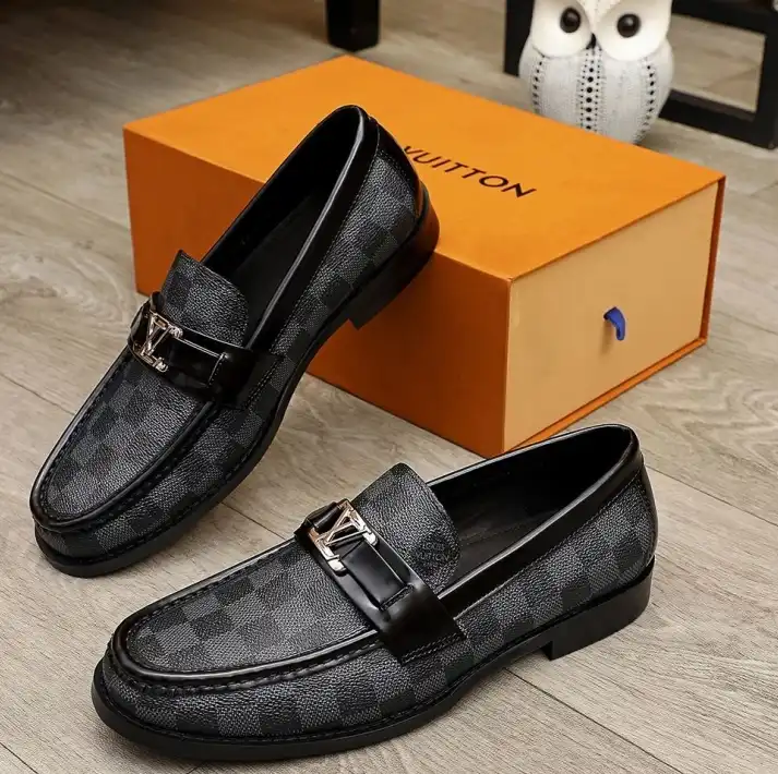 hype LV Leather Shoes