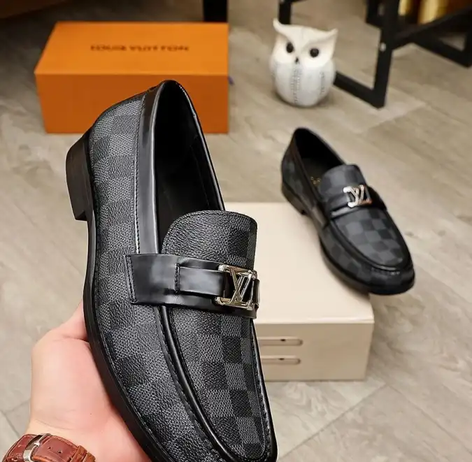 hype LV Leather Shoes