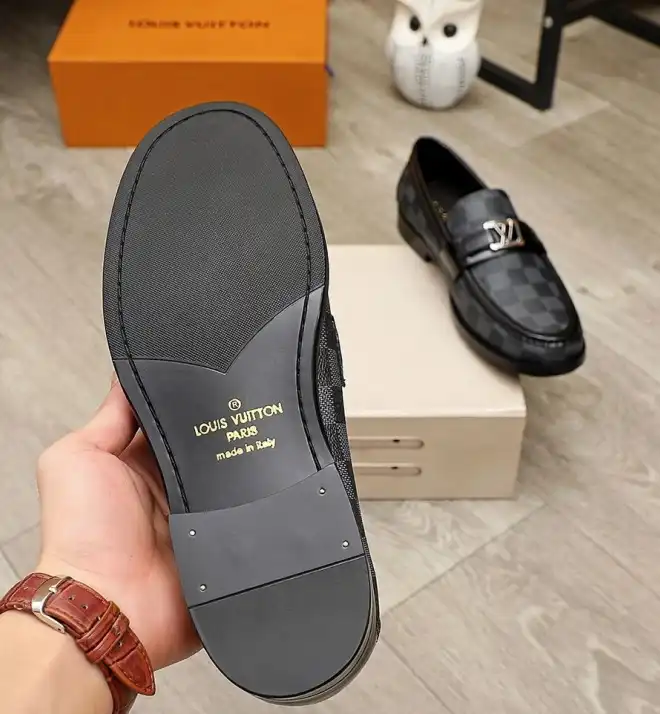 hype LV Leather Shoes