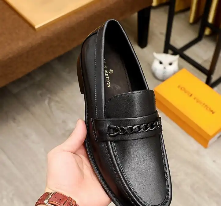 hype LV Leather Shoes