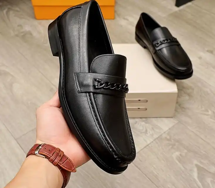 hype LV Leather Shoes