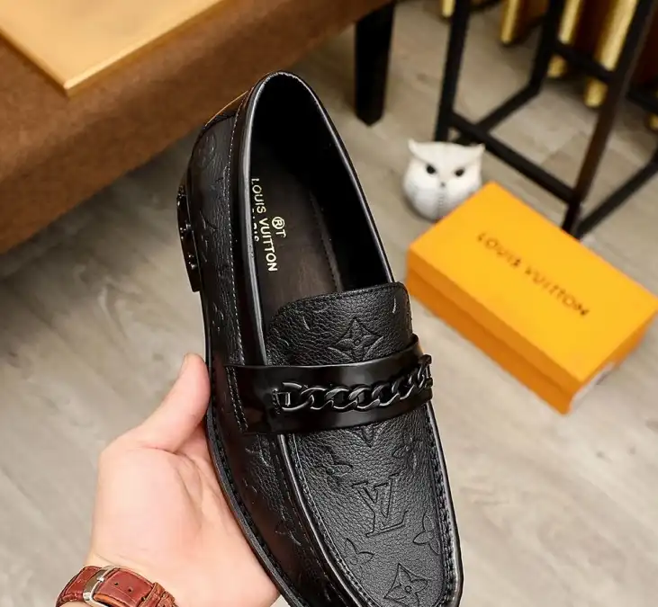 hype LV Leather Shoes