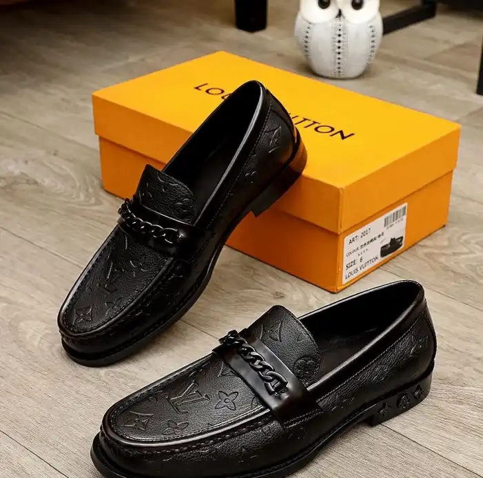 hype LV Leather Shoes