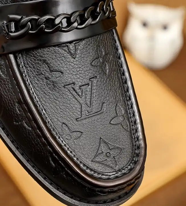 hype LV Leather Shoes