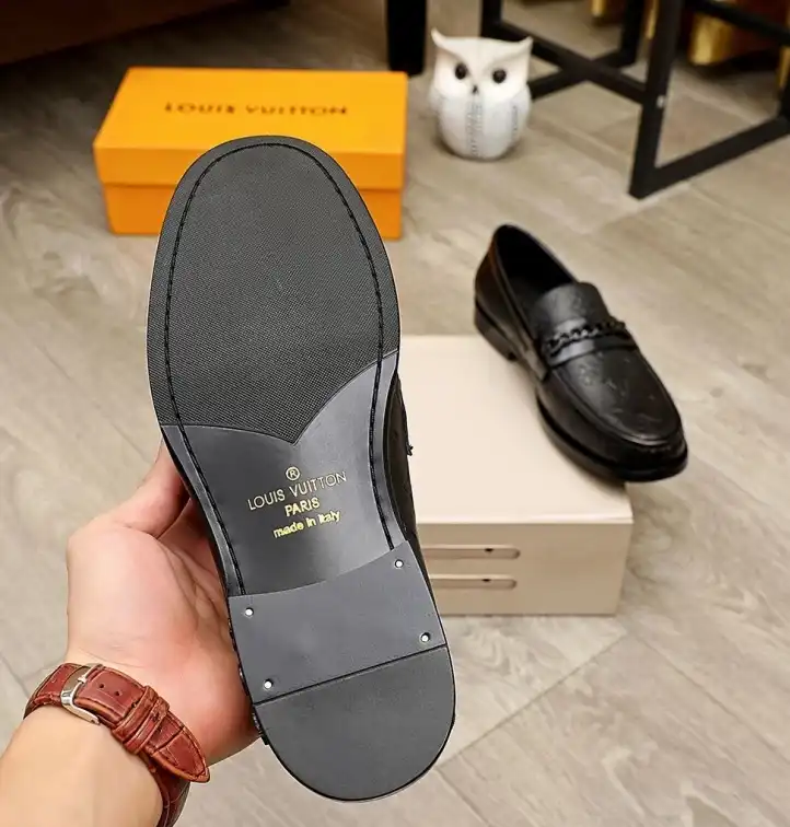 hype LV Leather Shoes