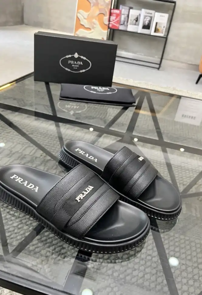 hype Prada Slippers