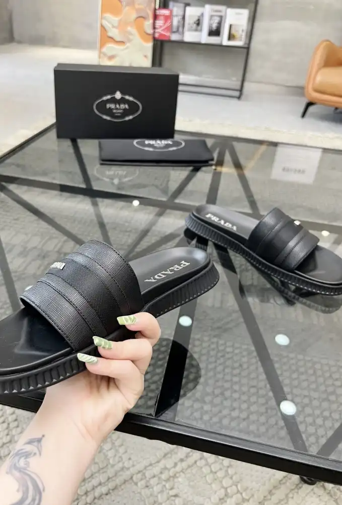 hype Prada Slippers