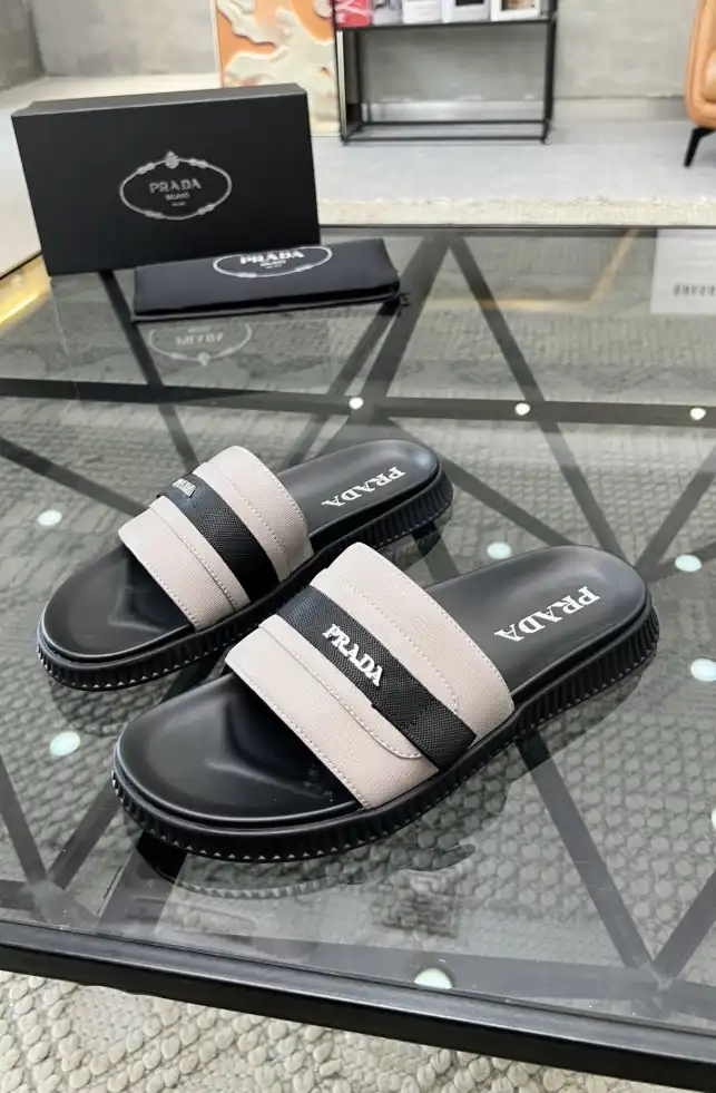 hype Prada Slippers