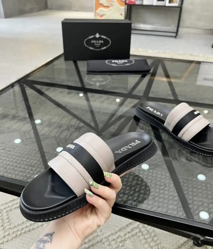 hype Prada Slippers