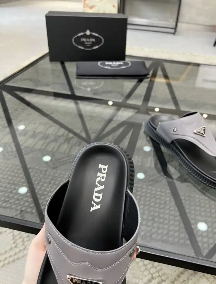 hype Prada Slippers