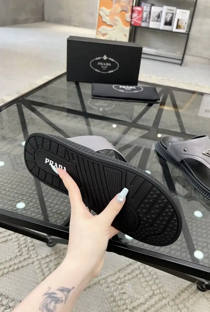 hype Prada Slippers