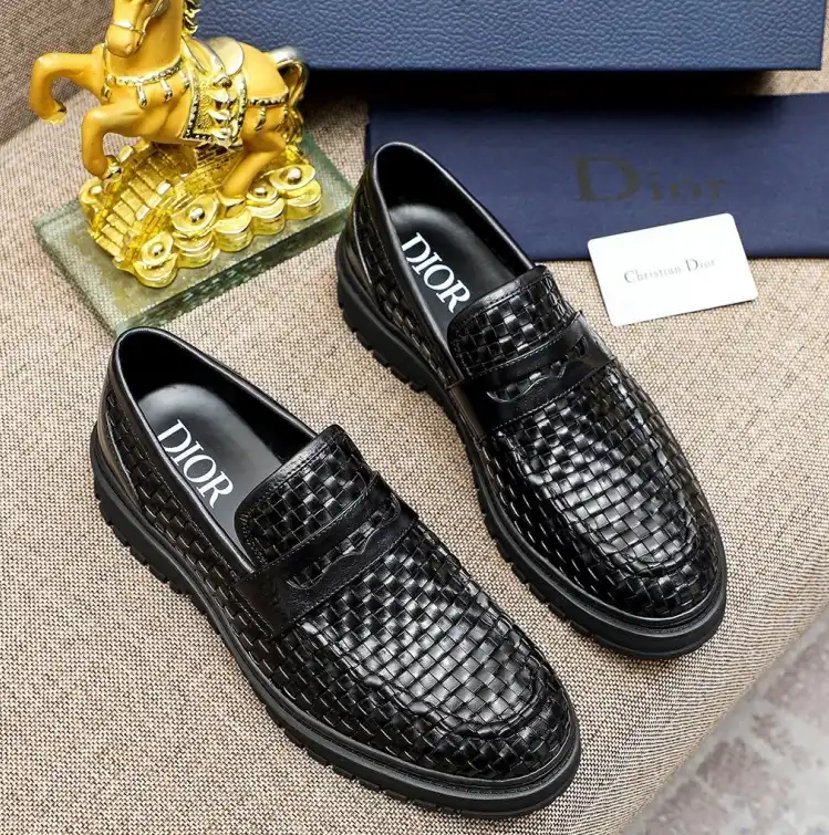 hype Christian Dior Leather Shoes