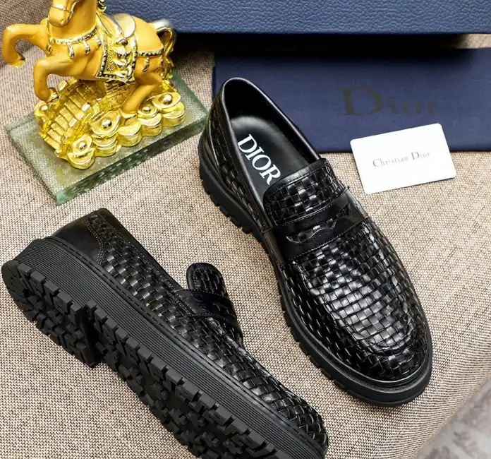 hype Christian Dior Leather Shoes