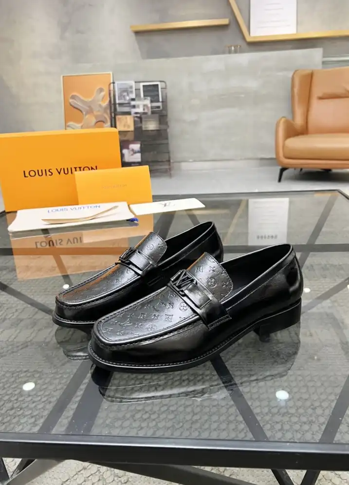 hype LV Leather Shoes